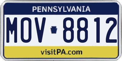 PA license plate MOV8812