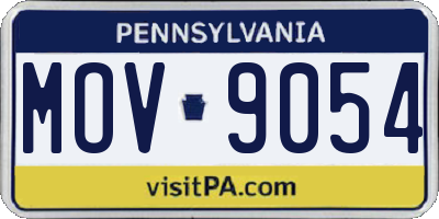 PA license plate MOV9054