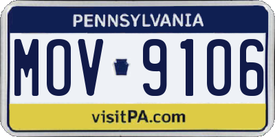 PA license plate MOV9106