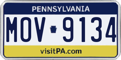 PA license plate MOV9134