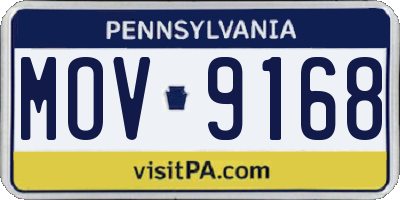 PA license plate MOV9168