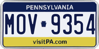 PA license plate MOV9354