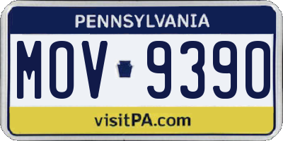 PA license plate MOV9390