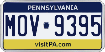 PA license plate MOV9395
