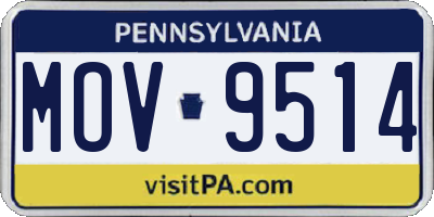 PA license plate MOV9514