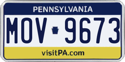 PA license plate MOV9673