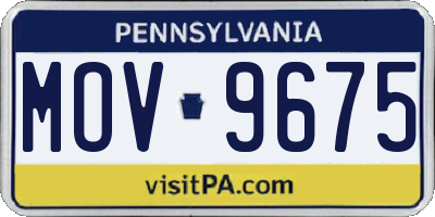 PA license plate MOV9675
