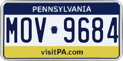 PA license plate MOV9684