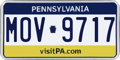 PA license plate MOV9717