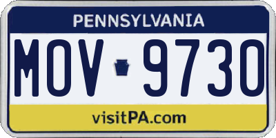 PA license plate MOV9730