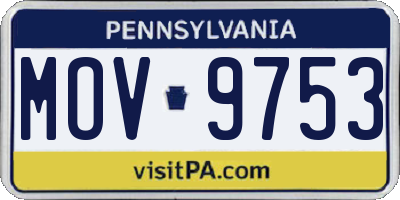 PA license plate MOV9753