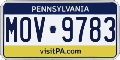 PA license plate MOV9783
