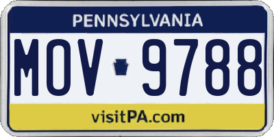 PA license plate MOV9788