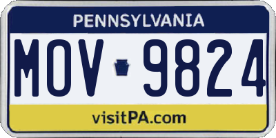 PA license plate MOV9824