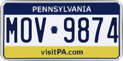 PA license plate MOV9874