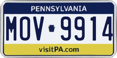 PA license plate MOV9914