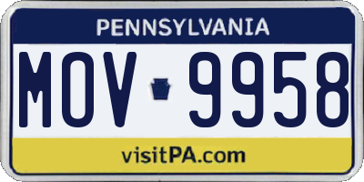 PA license plate MOV9958