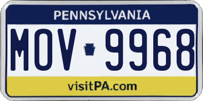 PA license plate MOV9968