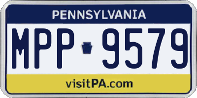 PA license plate MPP9579