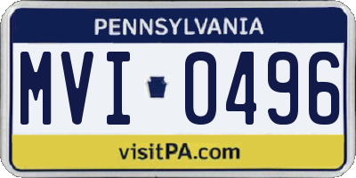 PA license plate MVI0496