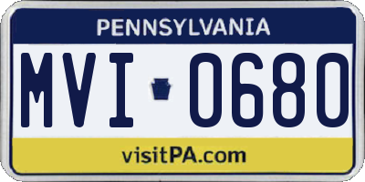 PA license plate MVI0680