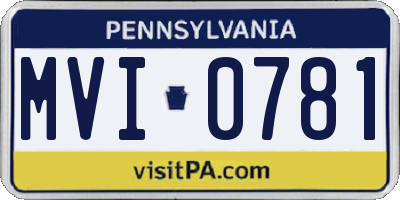 PA license plate MVI0781