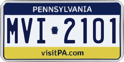 PA license plate MVI2101