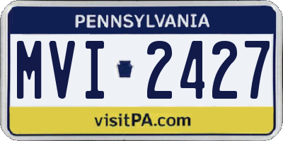 PA license plate MVI2427
