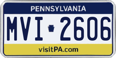 PA license plate MVI2606