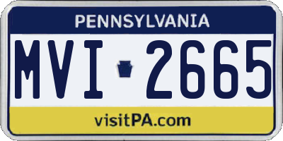 PA license plate MVI2665