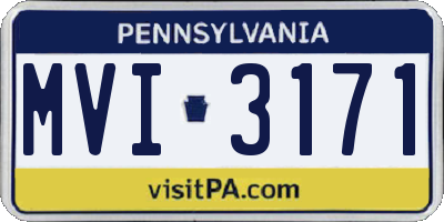 PA license plate MVI3171