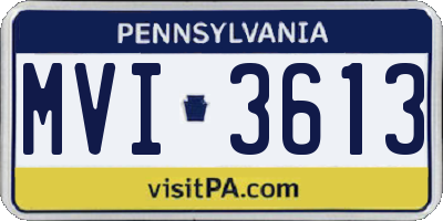 PA license plate MVI3613
