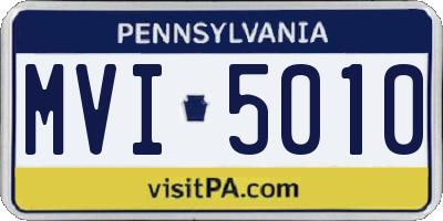 PA license plate MVI5010