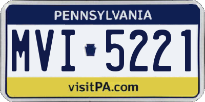 PA license plate MVI5221