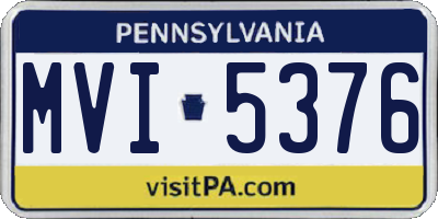 PA license plate MVI5376