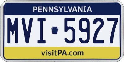 PA license plate MVI5927