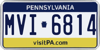PA license plate MVI6814