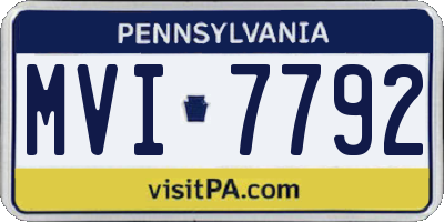PA license plate MVI7792