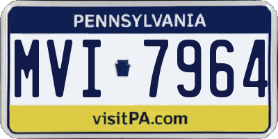 PA license plate MVI7964