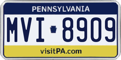PA license plate MVI8909