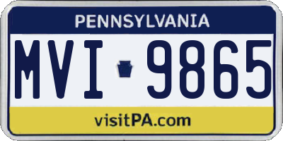 PA license plate MVI9865