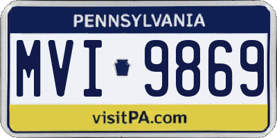 PA license plate MVI9869