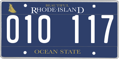 RI license plate 010117