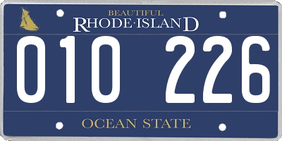 RI license plate 010226