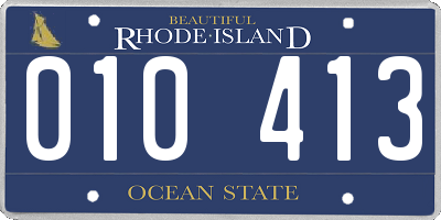 RI license plate 010413