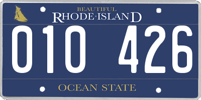 RI license plate 010426