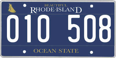 RI license plate 010508