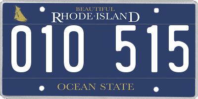 RI license plate 010515