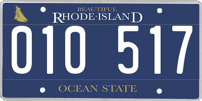 RI license plate 010517