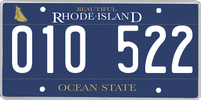 RI license plate 010522